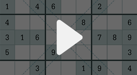 Jouer au Diagonal Sudoku